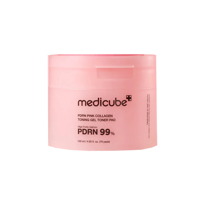 Medicube PDRN Pink Collagen Toning Gel Toner Pad 70pcs image 0